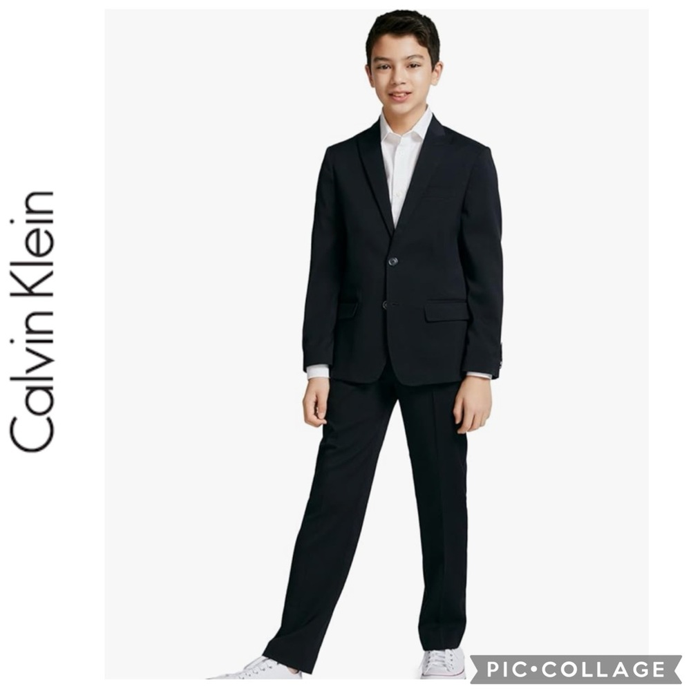 Calvin Klein Kids Black Suit Set